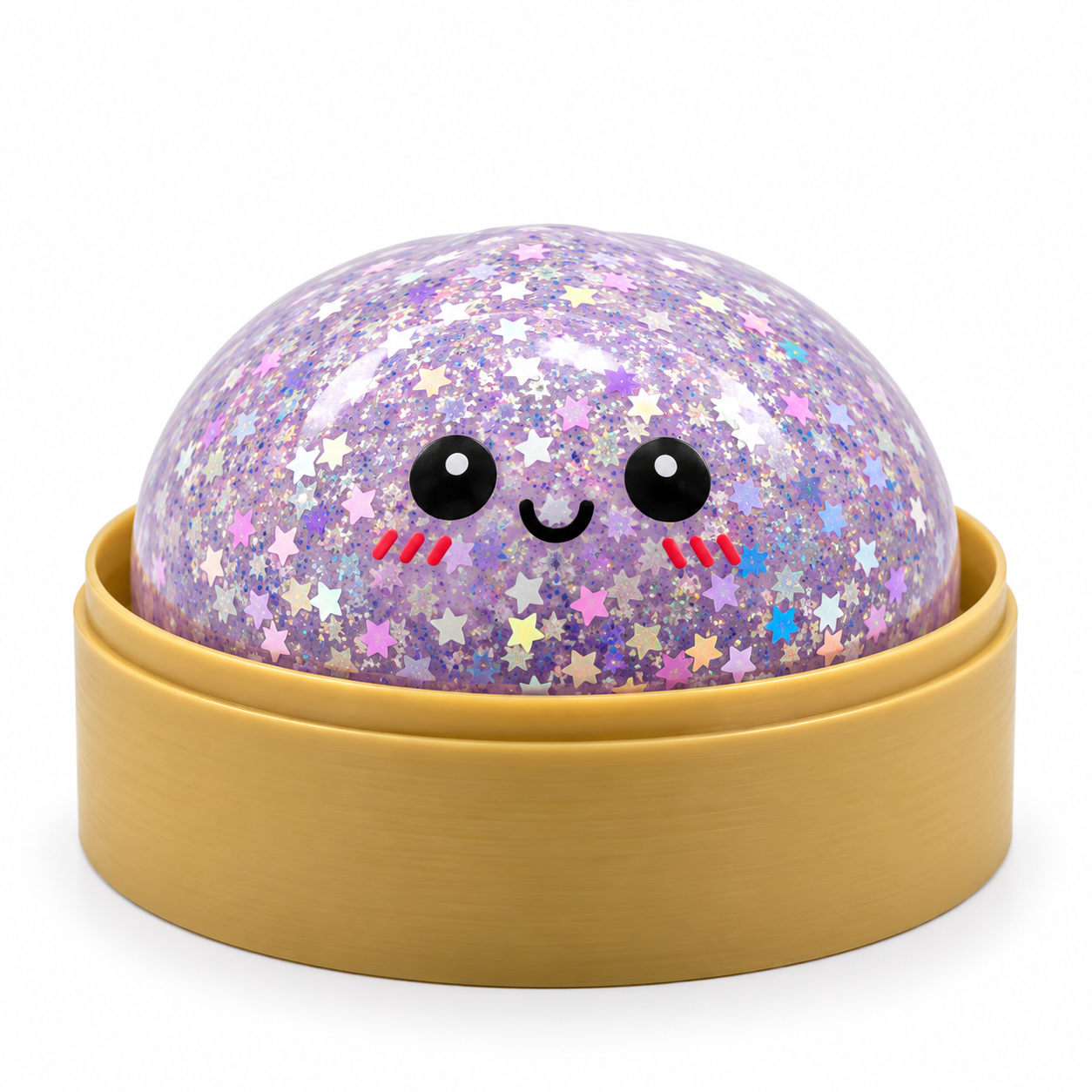 Starry Glitter Dome Squishy