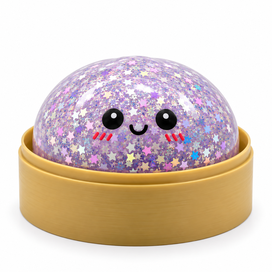 Starry Glitter Dome Squishy