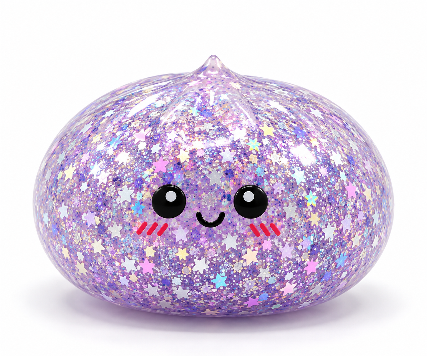 Starry Glitter Dome Squishy