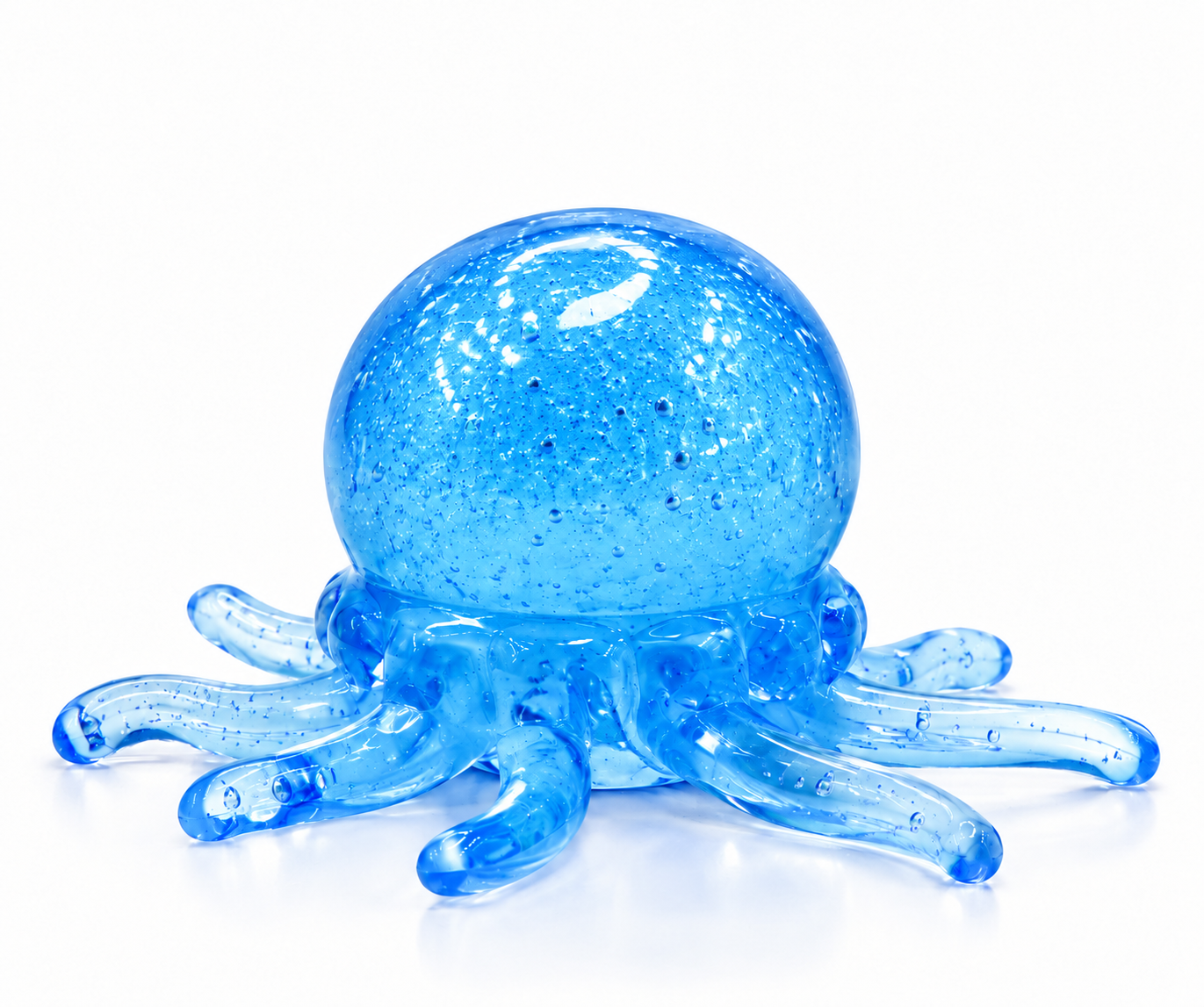 Purple Jelly Octopus Squishy – Mini Sensory Fidget Toy